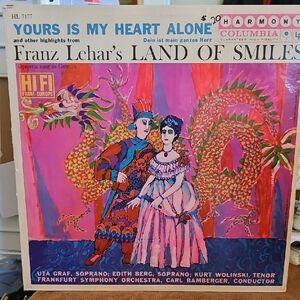 V060. Franz Lehar's Land of Smiles Vinyl Album